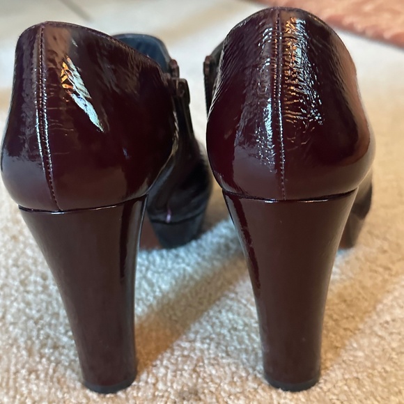 Chie Mihara Purple Open Toe Booties Size 39 - Picture 4 of 7